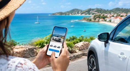 Réserver voiture en ligne à Saint-Martin
